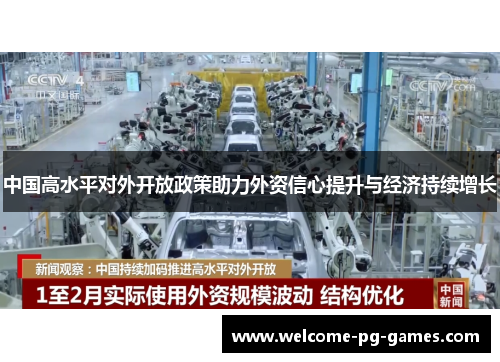 中国高水平对外开放政策助力外资信心提升与经济持续增长 中国高水平对外开放政策助力外资信心提升与经济持续增长